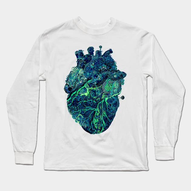 Heart by Laprisamata Long Sleeve T-Shirt by Laprisamata